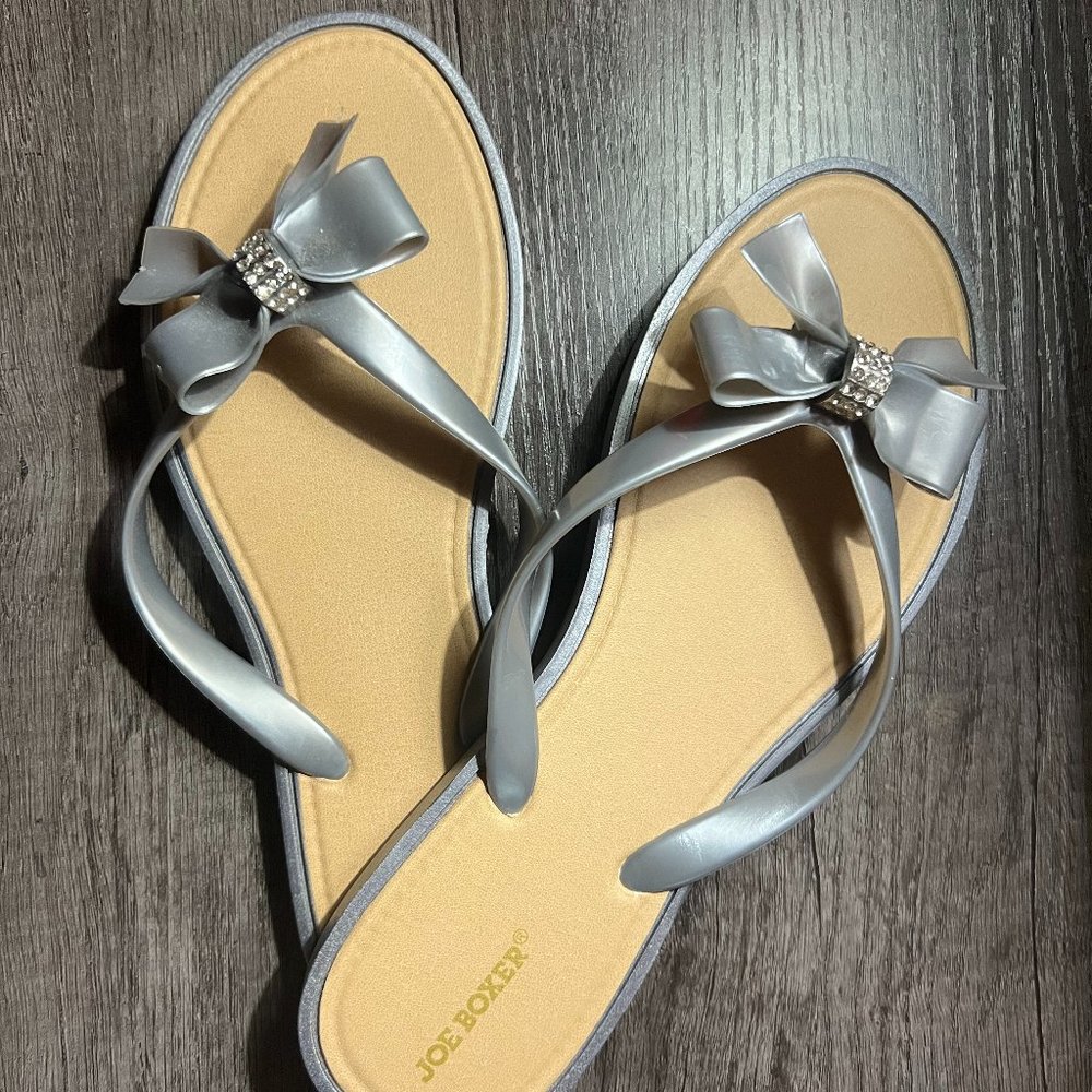 Joe Boxers TuTu Bow Flip Flops